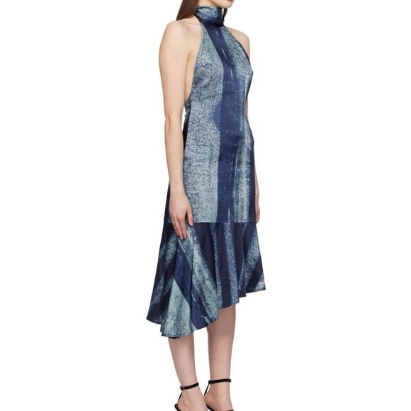 MIAOU Blue Karina Midi Dress-H7 - Picture 2 of 7